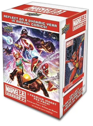 2022 Upper Deck Marvel Annual Blaster Box available at 401 Games Canada