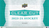 2023-24 Upper Deck Clear Cut Hockey Hobby 15 Box Case (Pre-Order)