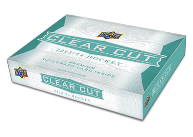 2023-24 Upper Deck Clear Cut Hockey Hobby Box (Pre-Order)