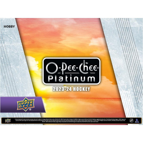 2023-24 Upper Deck O-Pee-Chee Platinum Hockey Hobby Box (Pre-Order)