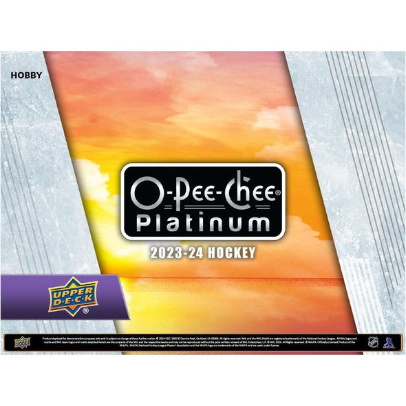2023-24 Upper Deck O-Pee-Chee Platinum Hockey Hobby 8 Box Case (Pre-Order)