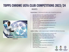 2023-24 Topps Chrome UEFA Club Competitions Soccer Hobby Box