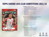 2023-24 Topps Chrome UEFA Club Competitions Soccer Hobby Box