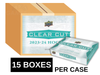 2023-24 Upper Deck Clear Cut Hockey Hobby 15 Box Case (Pre-Order)