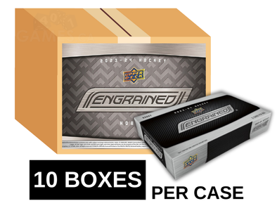 2023-24 Upper Deck Engrained Hockey Hobby 10 Box Case