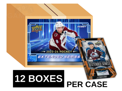 2023-24 Upper Deck Extended Series Hockey Hobby 12 Box Case