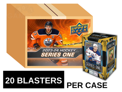 2023-24 Upper Deck Series 1 Hockey Blaster 20 Box Case