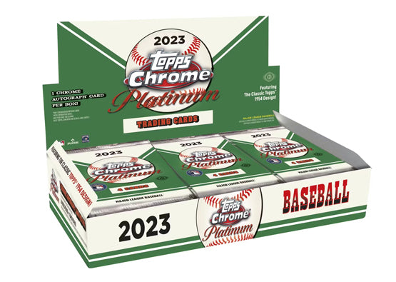 401 Games Canada - 2023 Topps Chrome Platinum Anniversary Baseball Hobby Box 401 Games Canada - 2023 Topps Chrome Platinum Anniversary Baseball Hobby Box