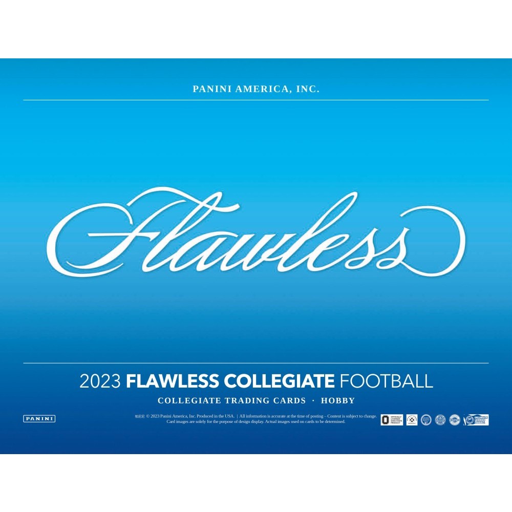 2023 Panini Flawless Collegiate Football Hobby Box