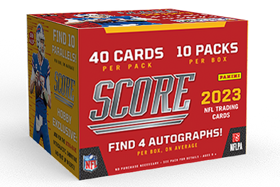 2023 Panini Score Football Hobby Box available at 401 Games Canada