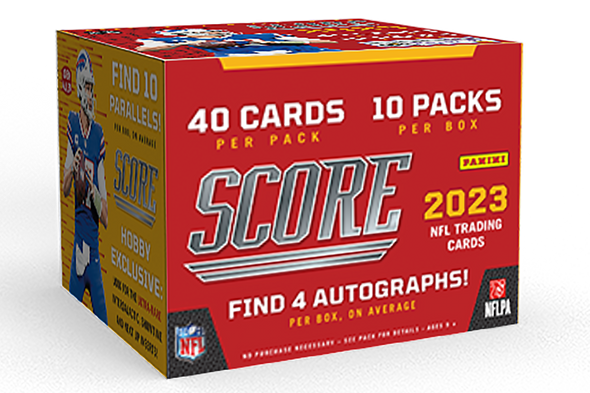 2023 Panini Score Football Hobby Box available at 401 Games Canada