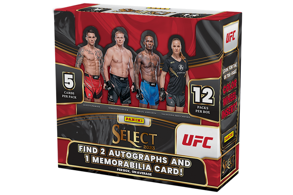 2023 Panini Select UFC Hobby Box available at 401 Games Canada