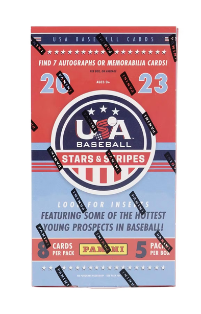 2023 Panini USA Stars & Stripes Baseball Hobby Box available at 401 Games Canada