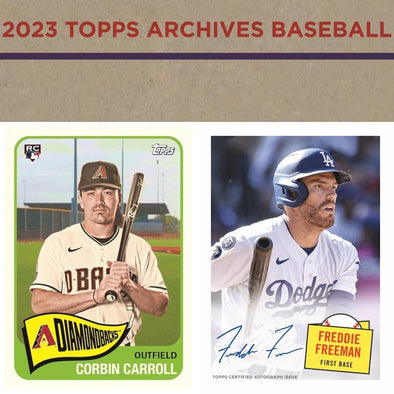 2023 Topps Archives Baseball Collector Box (Pre-Order) available at 401 Games Canada