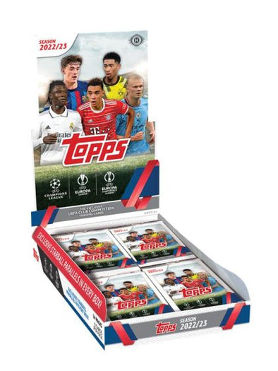 2023 Topps UEFA Club Competitions Soccer Hobby Box available at 401 Games Canada