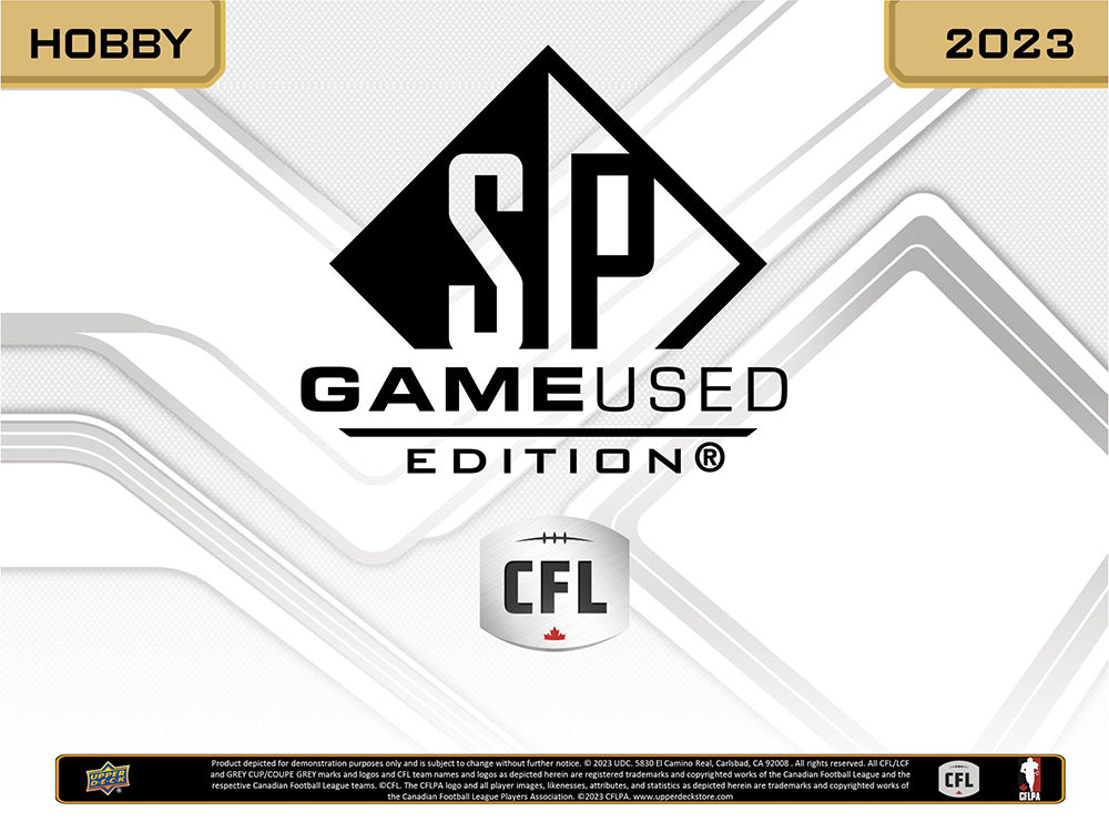 2023 SP Game Used CFL Football Checklist, Set Details, Odds