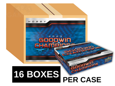 2023 Upper Deck Goodwin Champions Hobby 16 Box Case