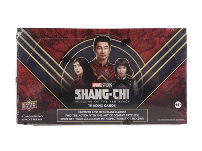 2023 Upper Deck Marvel Shang-Chi and the Legend of the Ten Rings Hobby 12 Box Case