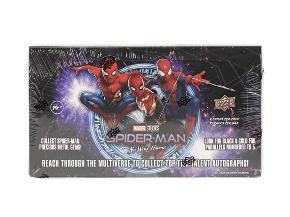 2023 Upper Deck Spider-Man No Way Home Hobby Box