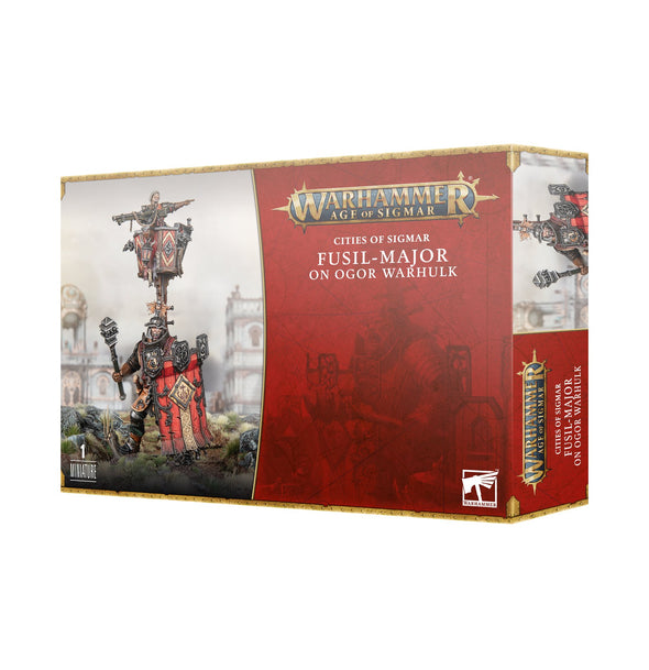 Warhammer: Age of Sigmar - Cities of Sigmar - Fusil-Major on Ogor Warhulk available at 401 Games Canada