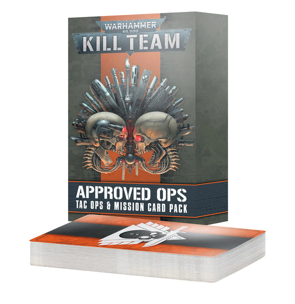 Warhammer 40,000 - Kill Team - Approved Ops: Tac Ops & Mission Card Pack
