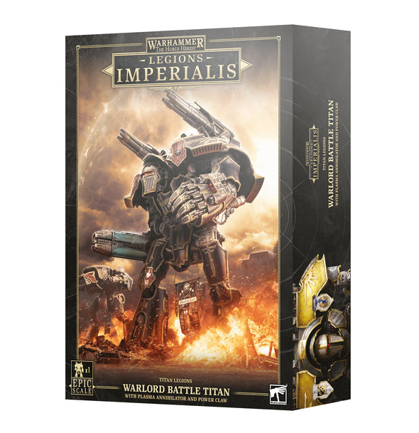 Warhammer: Legions Imperialis - Warlord Titan with Plasma Annihilator