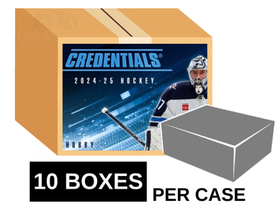 2024-25 Upper Deck Credentials Hockey Hobby 10 Box Case (Pre-Order)