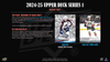 2024-25 Upper Deck Series 1 Hockey Starter Kit