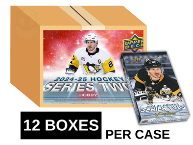 2024-25 Upper Deck Series 2 Hockey Hobby 12 Box Case (Pre-Order)