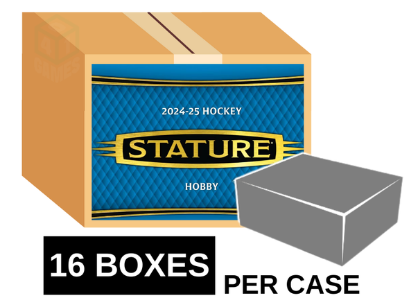 2024-25 Upper Deck Stature Hockey Hobby 16 Box Case (Pre-Order)