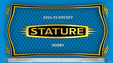 2024-25 Upper Deck Stature Hockey Hobby Box (Pre-Order)