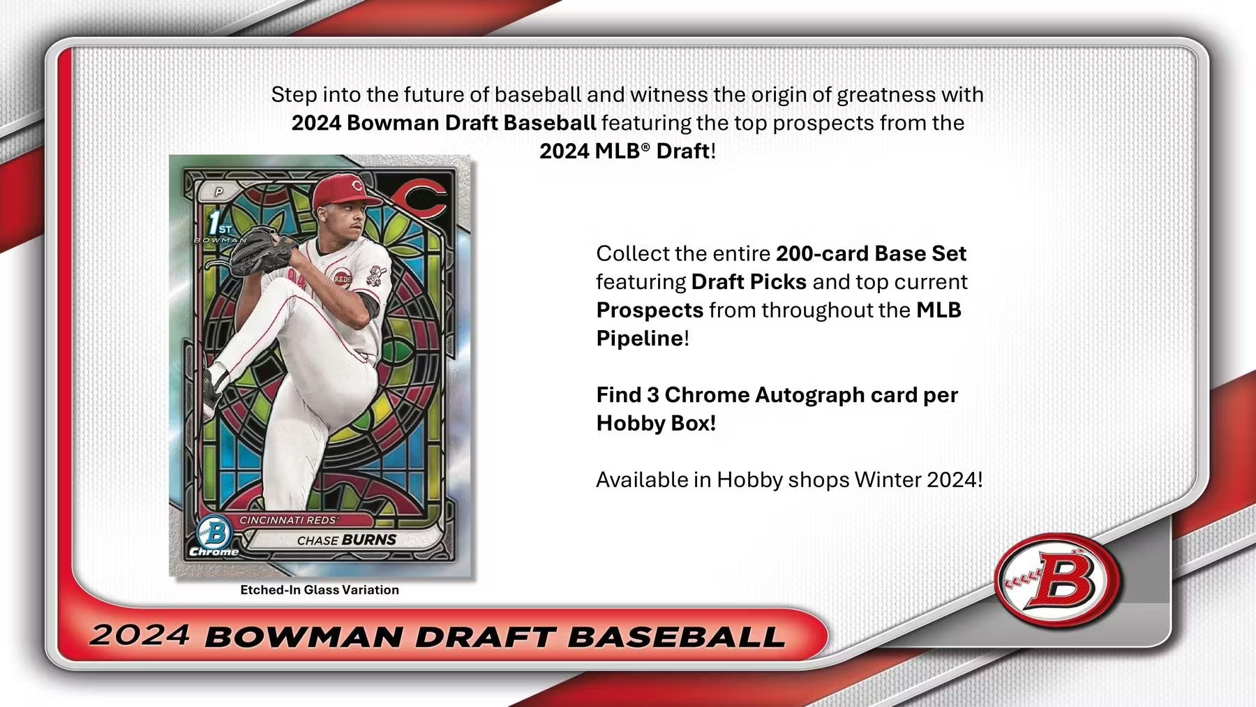 401 Games Canada 2024 Bowman Draft Baseball Hobby Jumbo Box (PreOrder)