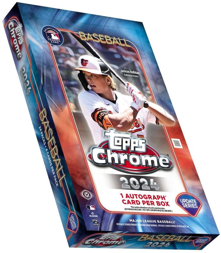 401 Games Canada 2024 Topps Chrome Update Series Baseball Hobby Box