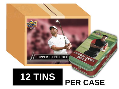 2024 Upper Deck Golf 12 Tin Case