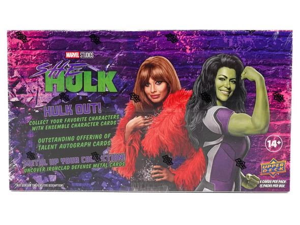 2024 Upper Deck Marvel Studios She-Hulk: Attorney at Law Hobby Box