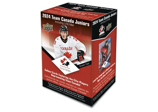 2024 Upper Deck Team Canada World Juniors Hockey Blaster Box