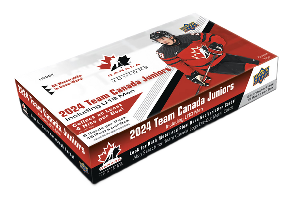 2024 Upper Deck Team Canada World Juniors Hockey Hobby Box