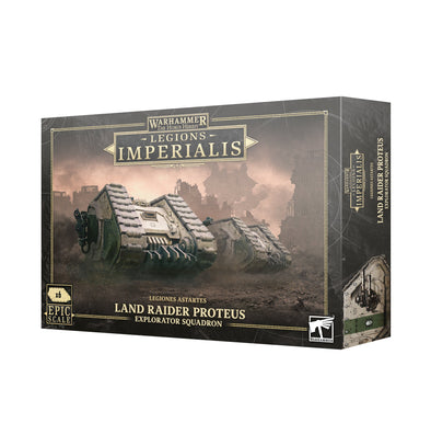 Warhammer: Legions Imperialis - Land Raider Proteus Explorator Squadron