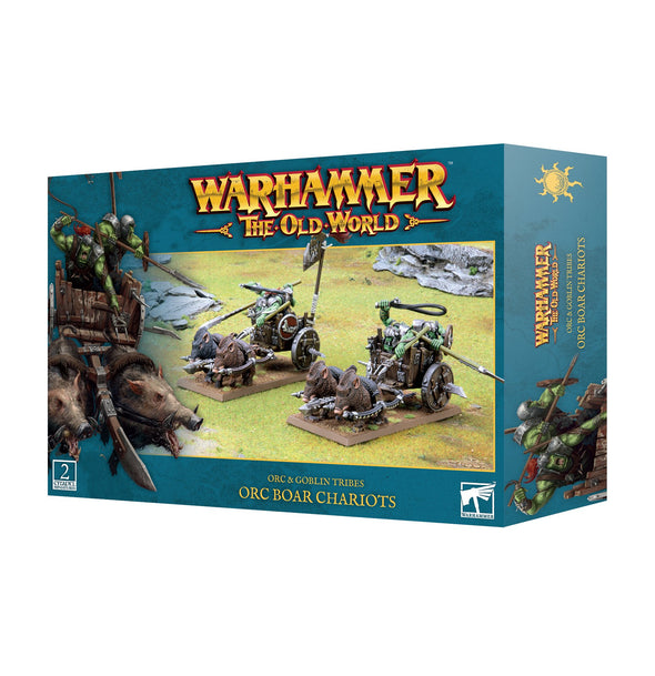 Warhammer: The Old World - Orc & Goblin Tribes - Orc Boar Chariots