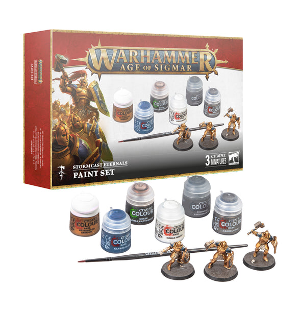 Warhammer: Age of Sigmar - Stormcast Eternals + Paint Set