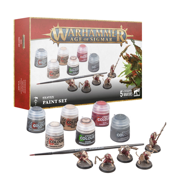 Warhammer: Age of Sigmar - Skaven + Paint Set