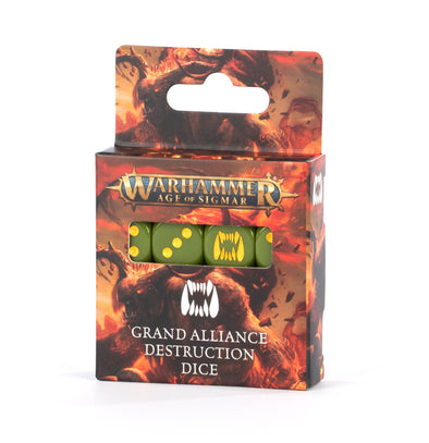 Warhammer: Age of Sigmar - Grand Alliance: Destruction - Dice