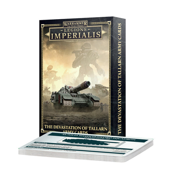 Warhammer: Legions Imperialis - The Devastation of Tallarn Army Cards