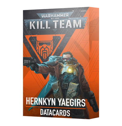 Warhammer 40,000 - Kill Team - Hernkyn Yaegirs: Datacards