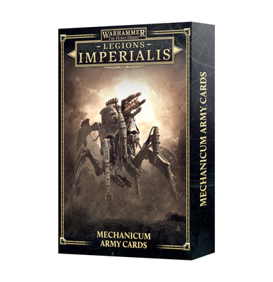 Warhammer: Legions Imperialis - Mechanicum Army Cards