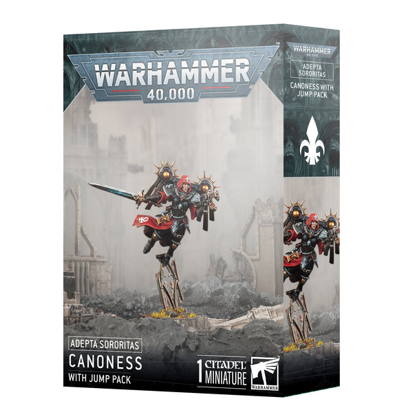 Warhammer 40,000 - Adepta Sororitas - Canoness with Jump Pack