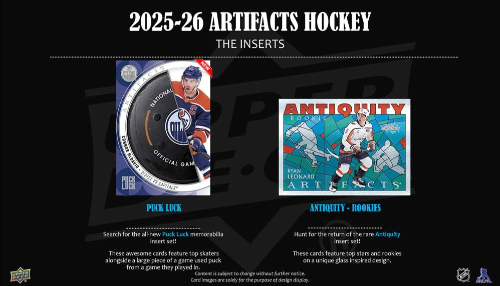 401 Games Canada - 2025-26 Upper Deck Artifacts Hockey Hobby Box