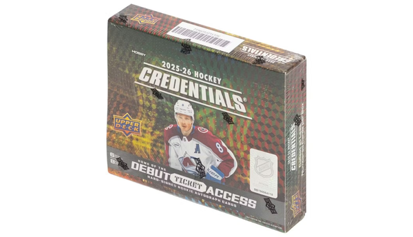 401 Games Canada - 2025-26 Upper Deck Credentials Hockey Hobby Box