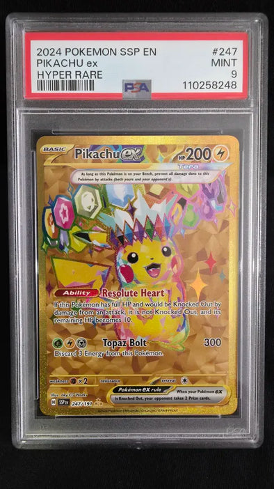 401 Games Canada - Pikachu ex - Surging Sparks - Hyper Rare - MINT