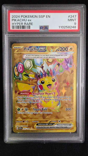 401 Games Canada - Pikachu ex - Surging Sparks - Hyper Rare - MINT